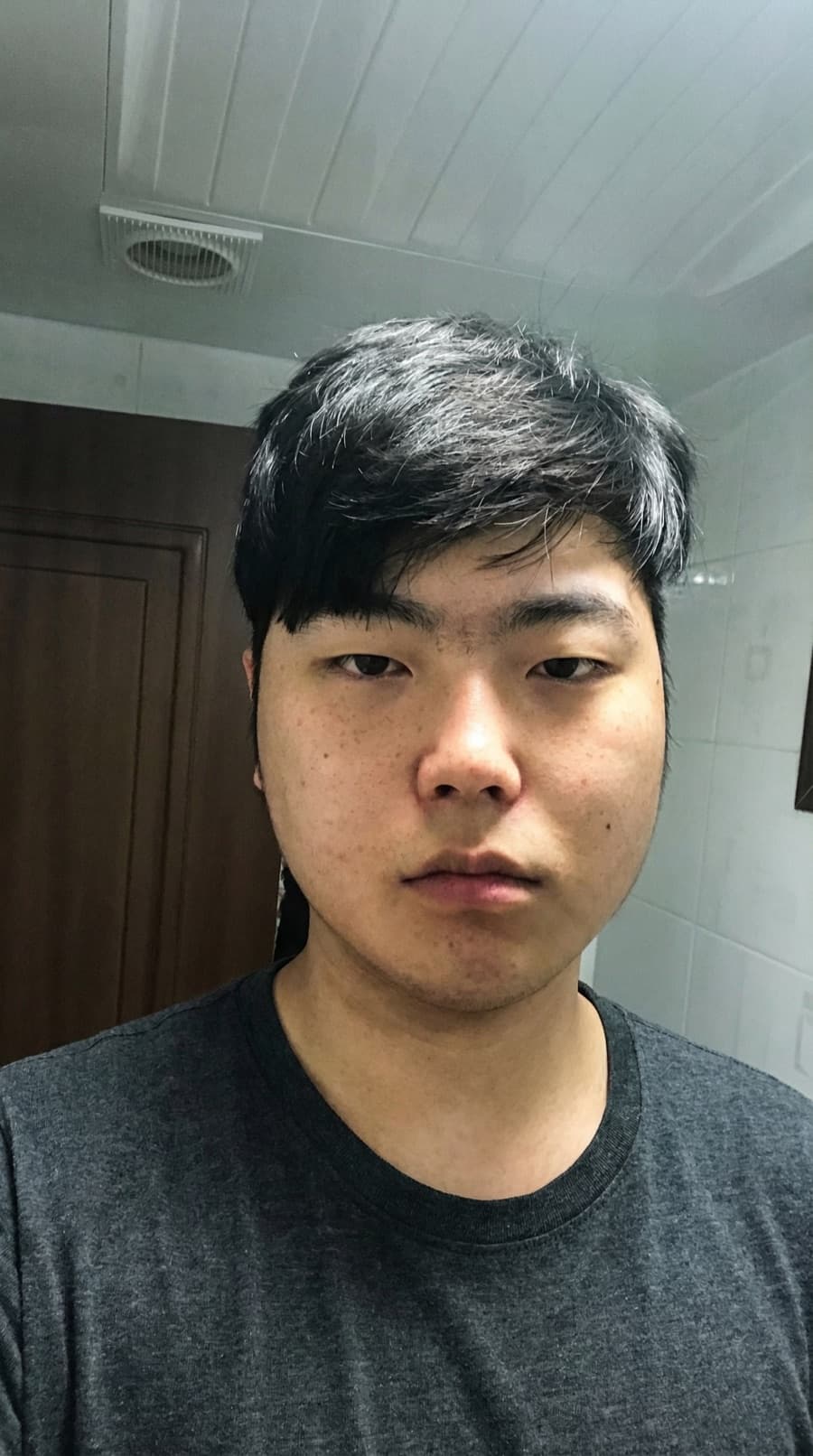 거울 앞 온백